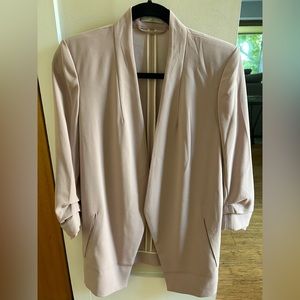 Rose color 3/4 blazer